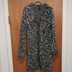 Sydney Easton Black White Cardigan